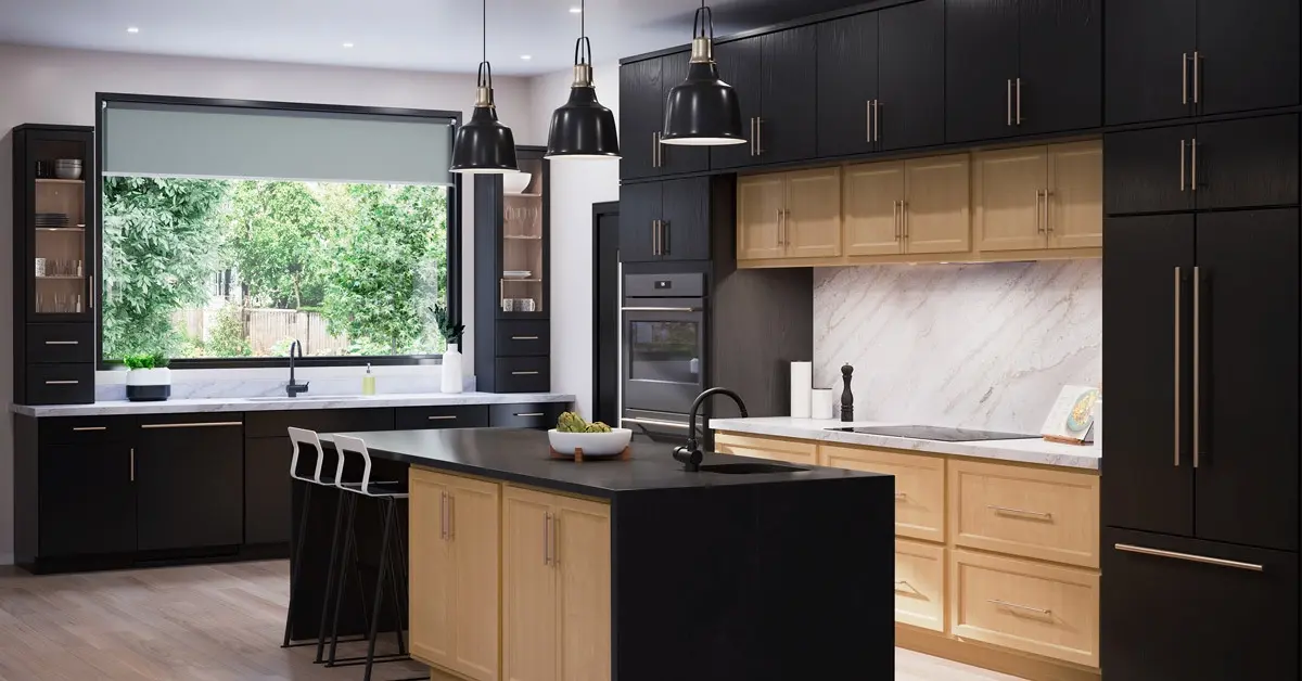 Painted cabinets say hello to texture thumbnail